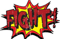 Fight sticker