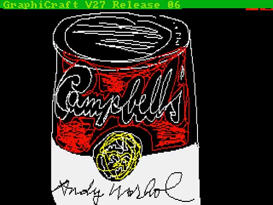 photo of Lost artworks by Andy Warhol found on 80s-era FLOPPY DISKS image