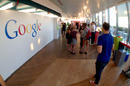 Google UK office logos