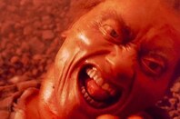Total Recall outside on Mars scene