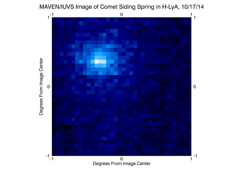 photo of MAVEN snaps eight-bit SPACE INVADER image
