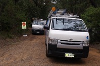 Three Telstra vans restore one line