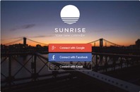 Sunrise calendar app