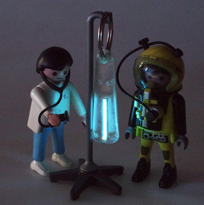 Our Playmonaut and the original Traser GlowRing