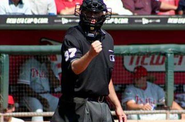 Baseball umpire