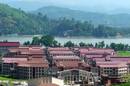 Academic Complex of IIT Guwahati, including all the departments and centres, on the bank of River Brahmaputra. Photo by Satyadeep Karnati