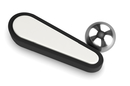 Pinball flipper and ball