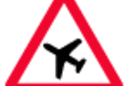 Warning: aircraft