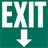 Exit sign