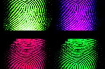 Fingerprints in glorious technicolour