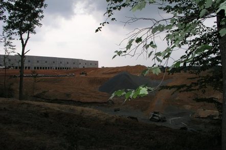 Photo of the factory from afar