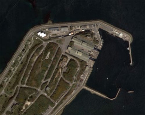 French submarine base laid bare