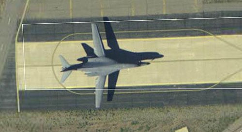 A B1-B at Hill AFB, Utah