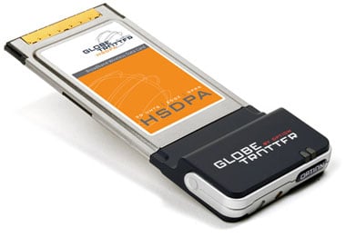 Option GlobeTrotter HSDPA card