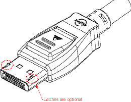 vesa displayport connector