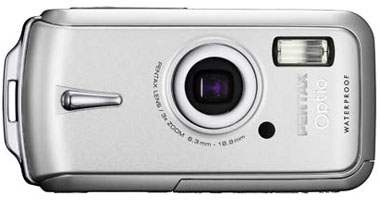 pentax optio w10 waterproof camera