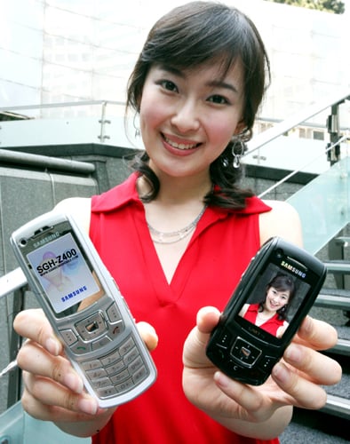 samsung sgh-z400 3g phone