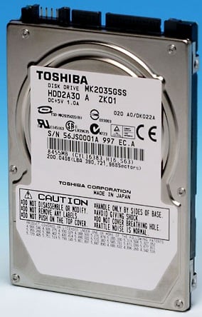 Toshiba Notebook Drive