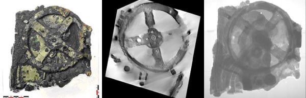 The Antikythera Mechanism. Photos: X-Tek