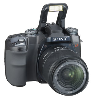 Sony DLSR A100 flash