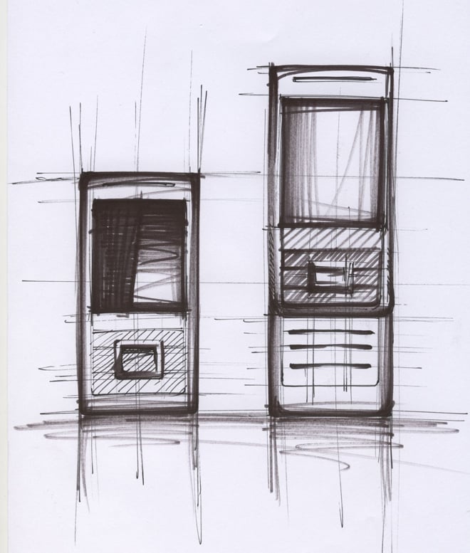 BenQ Siemens EL71 design sketch