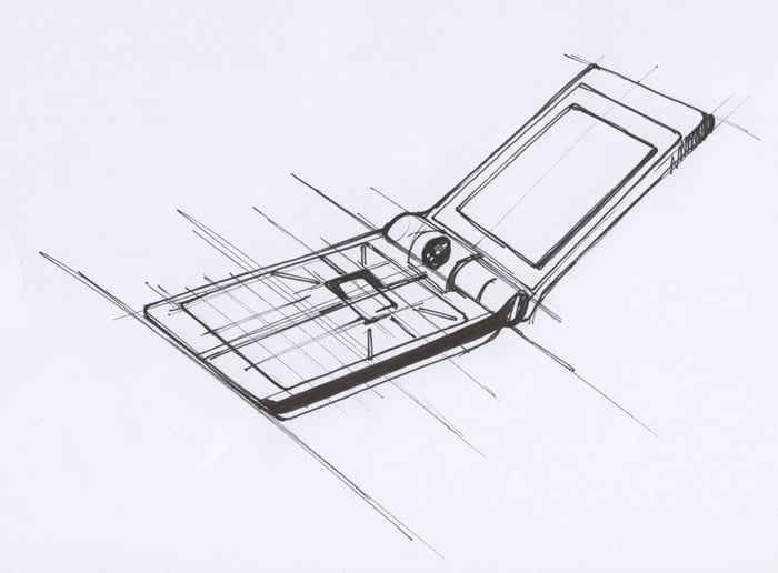 BenQ Siemens EF81 design sketch