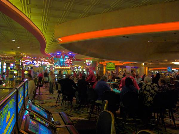An illustrative shot of the casino