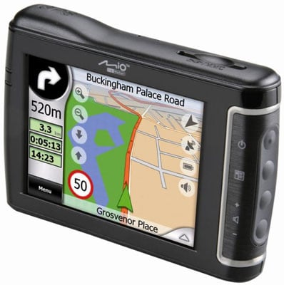 mio c710 gps sat nav