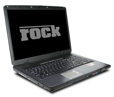 rock quaddra tx2 dual-core notebook
