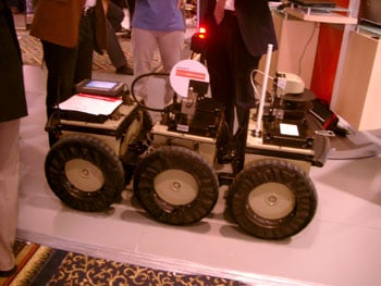 Sixwheeled robot