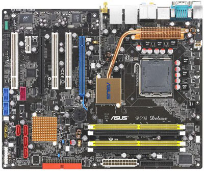 asus p5b deluxe wifi+ap conroe mobo