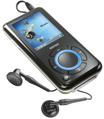 sandisk digital audio player much