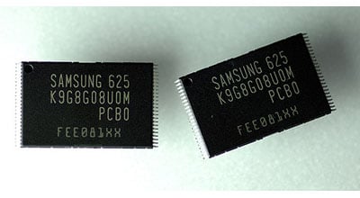 samsung 8gb 60nm nand flash chips