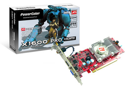 tul powercolor radeon x1600 pro hdmi