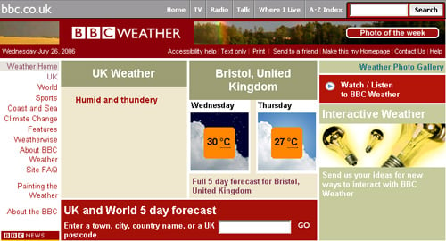 BBC Bristol weather forecast