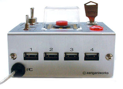 nuclear war launcher usb hub