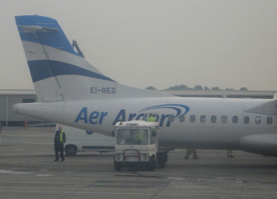 El Reg plane advert