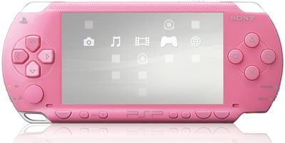 Sony officially launches pink PSP • The Register