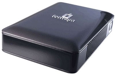 iomega 320gb esata external hard drive