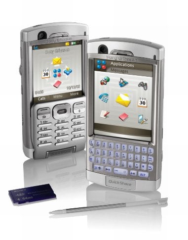 Sony Ericsson P990i: flip comparison