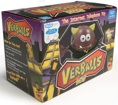 evesham verballs skype phone toy