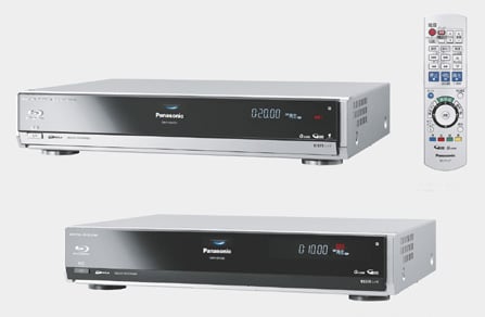 panasonic's diga blu-ray hdd recorders