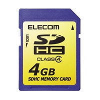 elecom class 4 4gb sdhc