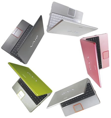 sony's vaio c series - shades of the original iMac?