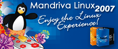 Mandriva Linux 2007 welcome