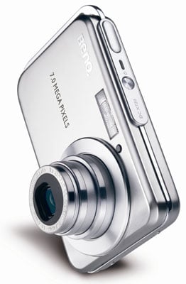 benq's x720 7Mp anti-shake slimline digicam