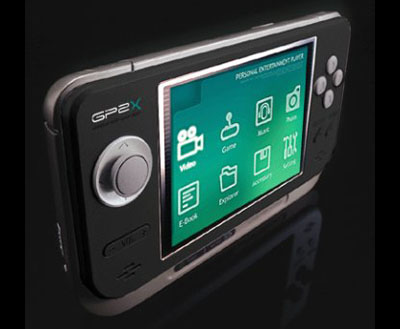 gp2x linux-based handheld games console