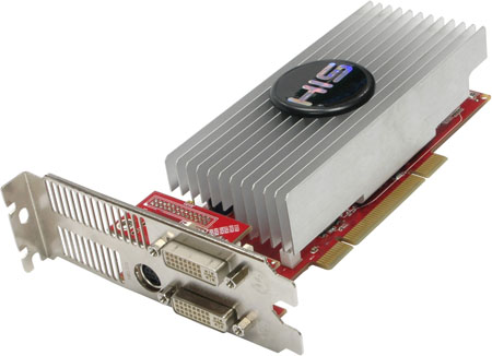 HIS X1300 Silence pci graphics card