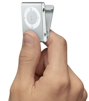 apple's second-generation ipod shuffle