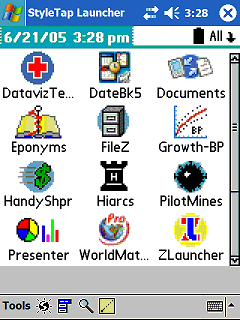 styletap palm os emulator for windows mobile